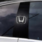 ロゴ入り車の窓用ステッカー 2枚セット