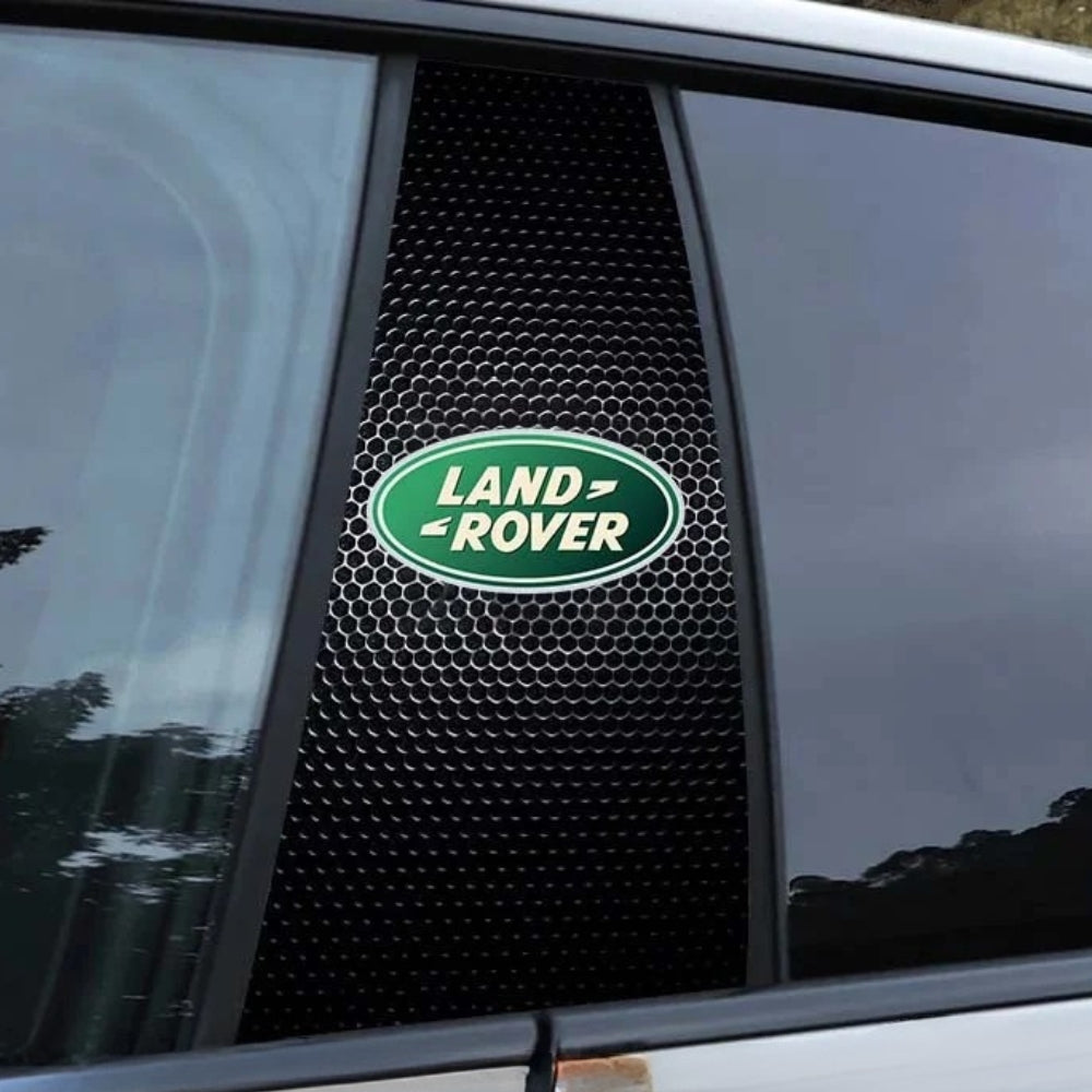 ロゴ入り車の窓用ステッカー 2枚セット