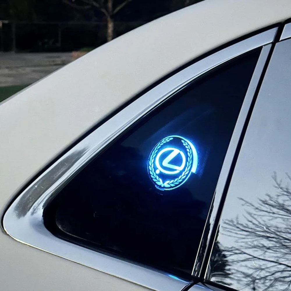 充電式LEDカーロゴ – ネオンライト風